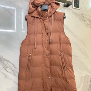 Zara Quilted Gilet with water wind protection XS